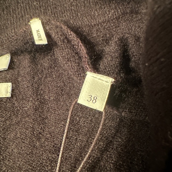 Sandro Marcie Long Sleeve Cashmere Romper - NWT - Size 38 (US 6) - Picture 10 of 14